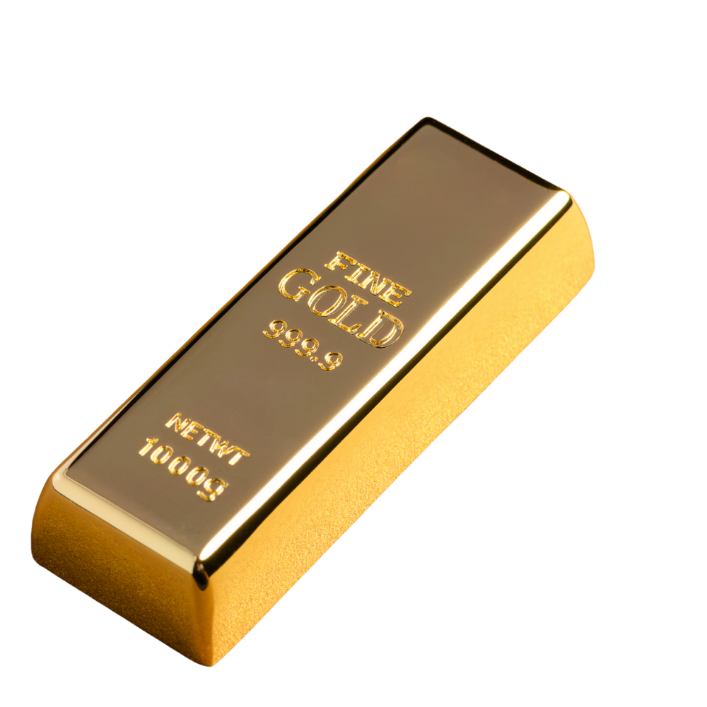 画像：純金インゴット